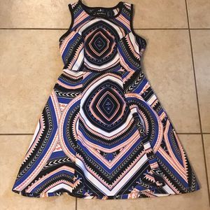 Colorful Patterned Dress